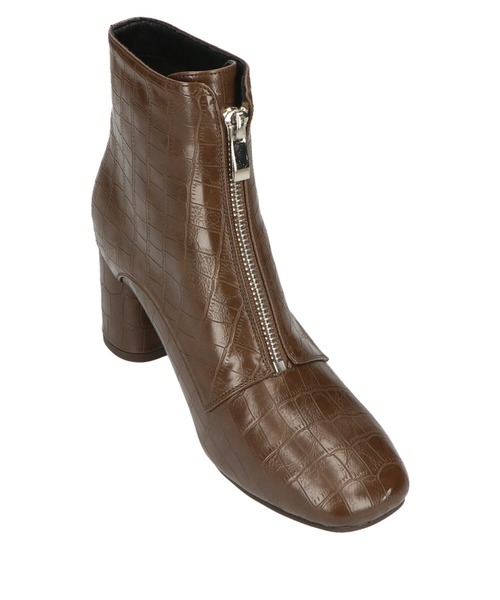 ORiental TRaffic（オリエンタルトラフィック）の「フロントジップヒールブーツ/11403（ブーツ・レディース・ブラック/グレー/ブラウン・M/L/S/LL/3L/SS）」の19枚目の写真