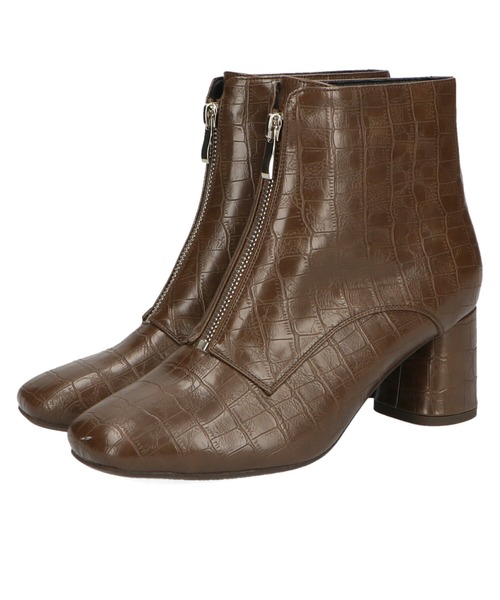 ORiental TRaffic（オリエンタルトラフィック）の「フロントジップヒールブーツ/11403（ブーツ・レディース・ブラック/グレー/ブラウン・M/L/S/LL/3L/SS）」の11枚目の写真