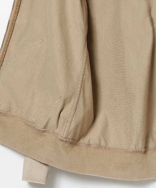 YANUK（ヤヌーク）の「YANUK / DENIT フード パーカ（パーカー・メンズ・ベージュ/インディゴブルー・SMALL/LARGE/MEDIUM）」の7枚目の写真