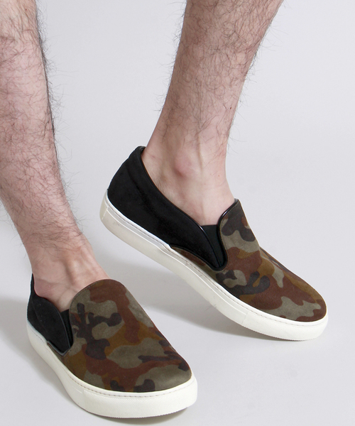 WEGO（ウィゴー）の「WEGO/スリッポンスニーカー（スニーカー・メンズ・ブルー/その他1/その他2/その他3/ブラック/グレー/ベージュ・LARGE/MEDIUM）」の6枚目の写真