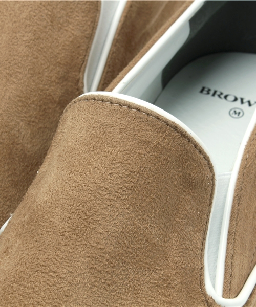 WEGO（ウィゴー）の「WEGO/スリッポンスニーカー（スニーカー・メンズ・ブルー/その他1/その他2/その他3/ブラック/グレー/ベージュ・LARGE/MEDIUM）」の8枚目の写真