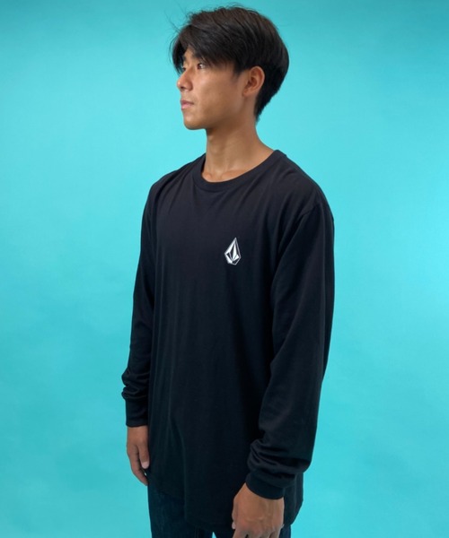 VOLCOM（ボルコム）の「VOLCOM/ボルコム スリーブプリント ロンT A3632100（Tシャツ/カットソー・メンズ・ホワイト/ブラック/グレー・S/M/L/XL）」の8枚目の写真