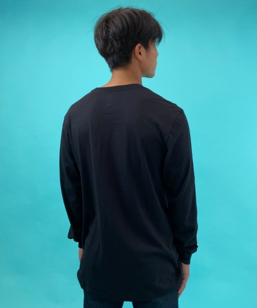 VOLCOM（ボルコム）の「VOLCOM/ボルコム スリーブプリント ロンT A3632100（Tシャツ/カットソー・メンズ・ホワイト/ブラック/グレー・S/M/L/XL）」の12枚目の写真