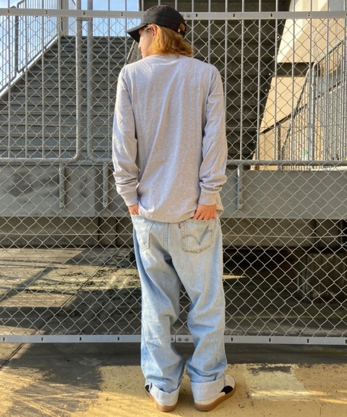 VOLCOM（ボルコム）の「VOLCOM/ボルコム スリーブプリント ロンT A3632100（Tシャツ/カットソー・メンズ・ホワイト/ブラック/グレー・S/M/L/XL）」の18枚目の写真