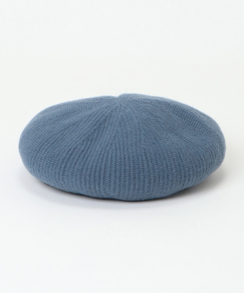 LBC(エルビーシー)の「リブニットベレー(ハンチング/ベレー帽・レディース・ブラック/グレー/ブルー/ベージュ・FREE)」の7枚目の写真