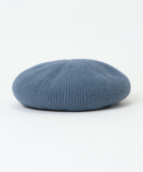 LBC(エルビーシー)の「リブニットベレー(ハンチング/ベレー帽・レディース・ブラック/グレー/ブルー/ベージュ・FREE)」の12枚目の写真