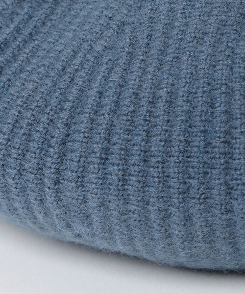 LBC(エルビーシー)の「リブニットベレー(ハンチング/ベレー帽・レディース・ブラック/グレー/ブルー/ベージュ・FREE)」の8枚目の写真