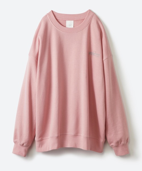 haco!（ハコ）の「【高橋愛さんコラボ】ユニセックスで着られる バックフォトプリントのPBPオーガニックコットンスウェット by LOVE&PEACE PROJECT（スウェット・レディース・ピンク・LARGE/MEDIUM）」の10枚目の写真