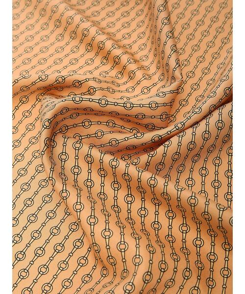 AMERICAN HOLIC（アメリカンホリック）の「ビット柄ツイルスカーフ（ストール/ショール・レディース・サックスブルー/イエロー/キャメル・FREE）」の7枚目の写真