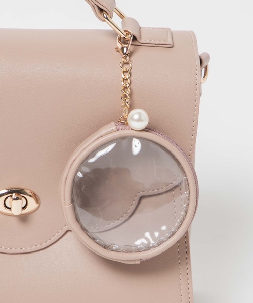 WEGO（ウィゴー）の「WEGO/スカラップ痛ショルダーバッグ（ショルダーバッグ・レディース・ライトグレー/ブラック/オフホワイト/サックスブルー/ベージュ系その他/ライトパープル/ワイン/その他1・FREE）」の15枚目の写真