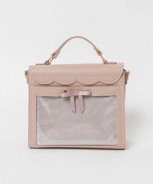 WEGO（ウィゴー）の「WEGO/スカラップ痛ショルダーバッグ（ショルダーバッグ・レディース・ライトグレー/ブラック/オフホワイト/サックスブルー/ベージュ系その他/ライトパープル/ワイン/その他1・FREE）」の19枚目の写真