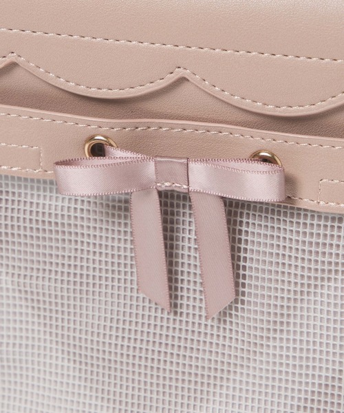 WEGO（ウィゴー）の「WEGO/スカラップ痛ショルダーバッグ（ショルダーバッグ・レディース・ライトグレー/ブラック/オフホワイト/サックスブルー/ベージュ系その他/ライトパープル/ワイン/その他1・FREE）」の22枚目の写真