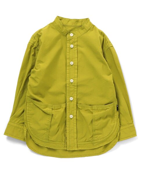 F.O.U（エフオーユー）の「ポケットシャツ（シャツ/ブラウス・キッズ・ライム/チャコール/ネイビー・120/130/100/110/160/140/150）」の3枚目の写真