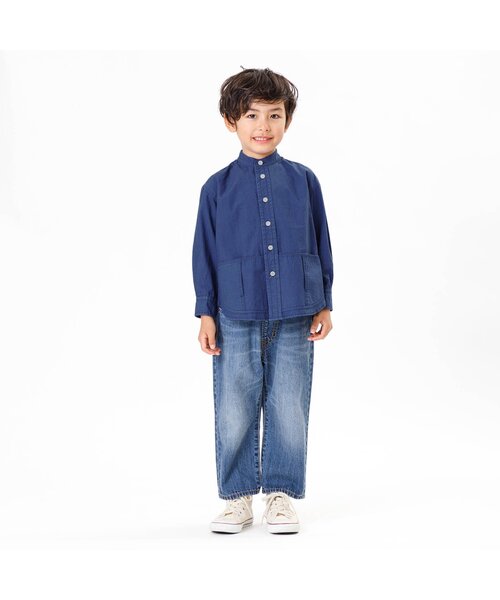 F.O.U（エフオーユー）の「ポケットシャツ（シャツ/ブラウス・キッズ・ライム/チャコール/ネイビー・120/130/100/110/160/140/150）」の15枚目の写真