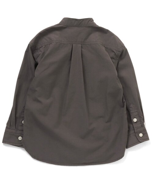 F.O.U（エフオーユー）の「ポケットシャツ（シャツ/ブラウス・キッズ・ライム/チャコール/ネイビー・120/130/100/110/160/140/150）」の4枚目の写真