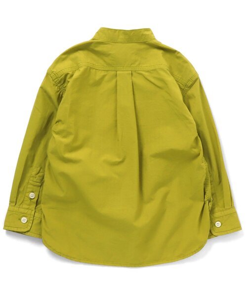 F.O.U（エフオーユー）の「ポケットシャツ（シャツ/ブラウス・キッズ・ライム/チャコール/ネイビー・120/130/100/110/160/140/150）」の8枚目の写真