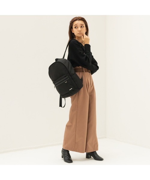 MURUA(ムルーア)の「MURUA (ムルーア) バックパック MR-B993 TWILL マルチケース付き(バックパック/リュック・レディース・ブラック・FREE)」の6枚目の写真