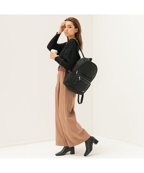 MURUA(ムルーア)の「MURUA (ムルーア) バックパック MR-B993 TWILL マルチケース付き(バックパック/リュック・レディース・ブラック・FREE)」の15枚目の写真