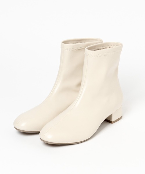 LEPSIM（レプシィム）の「4つの嬉しい機能付き！シアワセストレッチローヒールブーツ　236249（ブーツ・レディース・ブラック/ベージュ/アイボリー・SMALL/MEDIUM/LARGE/X-LARGE）」の8枚目の写真
