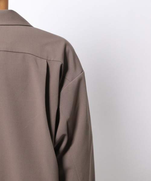 LAKOLE（ラコレ）の「オープンカラーCPOシャツ / 218801（シャツ/ブラウス・メンズ・ブラック/ブラウン系その他/グリーン・LARGE/MEDIUM）」の8枚目の写真