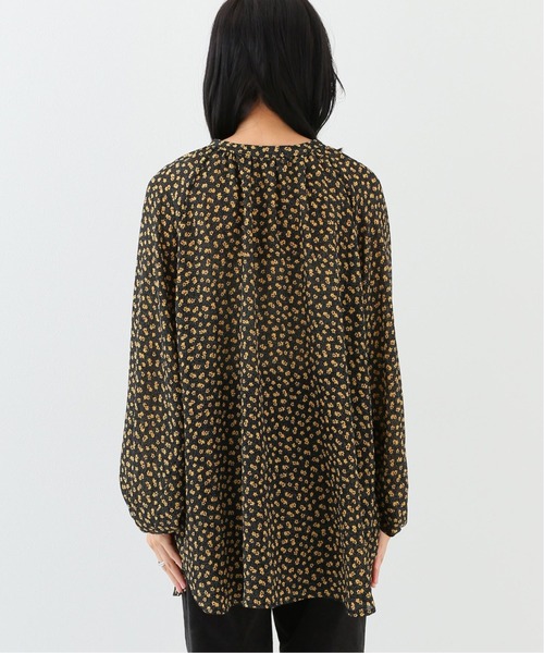 SLOBE IENA(スローブイエナ)の「ドットフラワー2WAYブラウス【手洗い可能】◆(シャツ/ブラウス・レディース・ブラック系その他・FREE)」の7枚目の写真