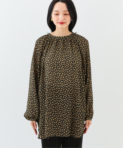 SLOBE IENA(スローブイエナ)の「ドットフラワー2WAYブラウス【手洗い可能】◆(シャツ/ブラウス・レディース・ブラック系その他・FREE)」の15枚目の写真