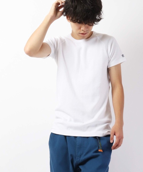 KRIFF MAYER(クリフメイヤー)の「ヘビーリップル半袖クルー(Tシャツ/カットソー・メンズ・レッド/ネイビー/グレー/ブラック/オフホワイト・L/M/S/XL)」の8枚目の写真