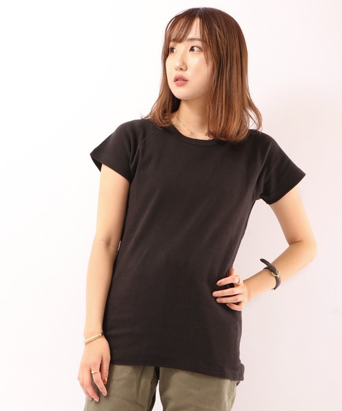 KRIFF MAYER(クリフメイヤー)の「ヘビーリップル半袖クルー(Tシャツ/カットソー・メンズ・レッド/ネイビー/グレー/ブラック/オフホワイト・L/M/S/XL)」の22枚目の写真