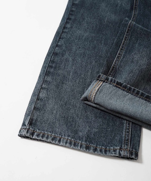 Crisp yours(クリスプユアーズ)の「【WEB限定】ストレートデニムパンツ(デニムパンツ・レディース・ブラック・FREE)」の18枚目の写真