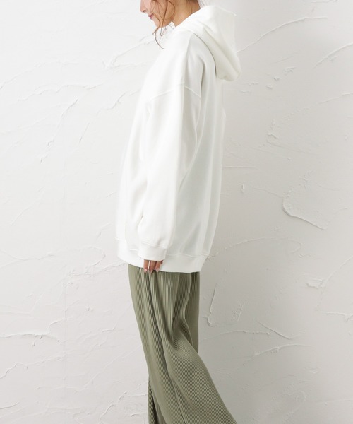 EDWIN（エドウィン）の「C17 シーセブンティーン スウェット プルオーバーパーカー（パーカー・レディース・ホワイト・フリー）」の10枚目の写真