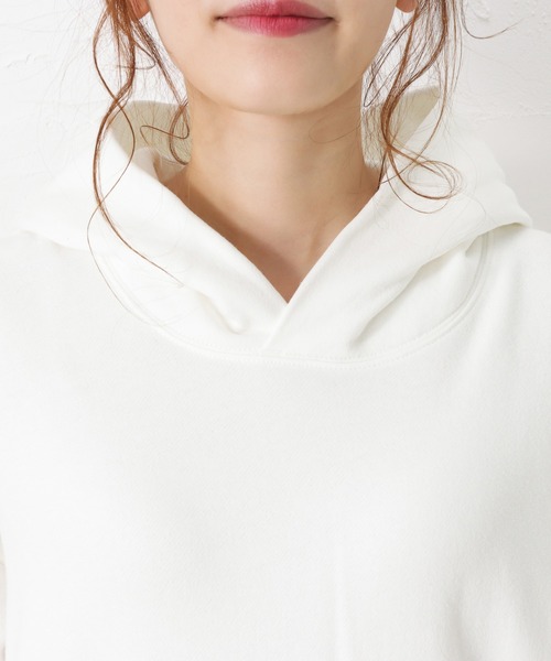 EDWIN（エドウィン）の「C17 シーセブンティーン スウェット プルオーバーパーカー（パーカー・レディース・ホワイト・フリー）」の3枚目の写真