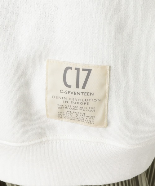 EDWIN（エドウィン）の「C17 シーセブンティーン スウェット プルオーバーパーカー（パーカー・レディース・ホワイト・フリー）」の15枚目の写真