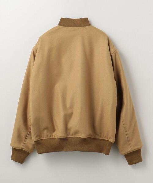 UNITED ARROWS & SONS(ユナイテッドアローズアンドサンズ)の「<UNITED ARROWS & SONS> FLN VARSITY JACKET/スタッフジャンパー(スタジャン・メンズ・ベージュ/ケリー・S/M/L)」の17枚目の写真