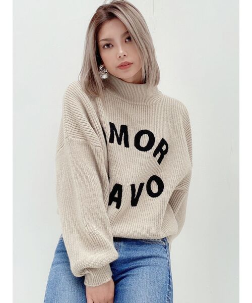 GYDA（ジェイダ）の「AMOR BRAVOサガラニットTOPS（ニット
