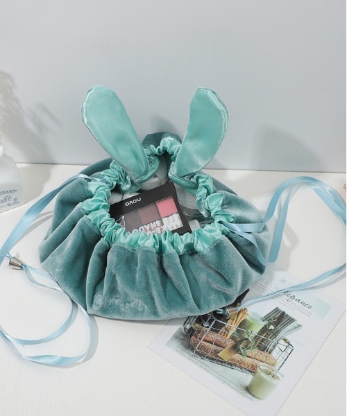 Loco Ocean（ロコオーシャン）の「うさぎモチーフ 大容量 マルチ巾着