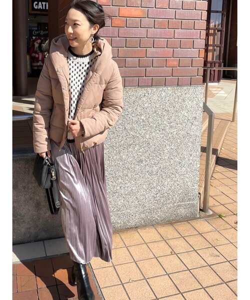 DRESKIP(ドレスキップ)の「◆SORONA中綿ショ-トジャケット(その他アウター・レディース・ブラック/キャメル/ライトベージュ・02/03/04)」の14枚目の写真