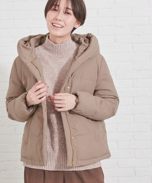 DRESKIP(ドレスキップ)の「◆SORONA中綿ショ-トジャケット(その他アウター・レディース・ブラック/キャメル/ライトベージュ・02/03/04)」の5枚目の写真