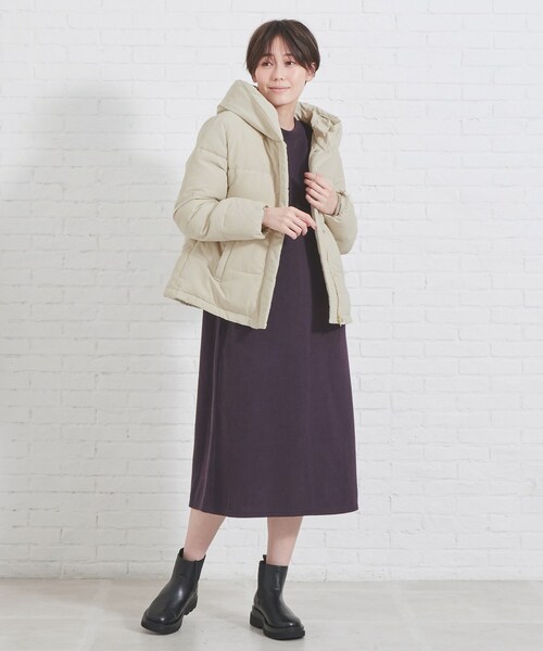 DRESKIP(ドレスキップ)の「◆SORONA中綿ショ-トジャケット(その他アウター・レディース・ブラック/キャメル/ライトベージュ・02/03/04)」の12枚目の写真