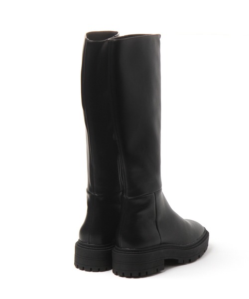 GLOBAL WORK（グローバルワーク）の「ハッスイロングブーツ/235167（ブーツ・レディース・ブラック・MEDIUM/LARGE）」の4枚目の写真