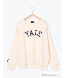 Samansa Mos2 | 【YALE UNIV．】裏起毛ラフカットスウェットトレーナー(Tシャツ/カットソー)