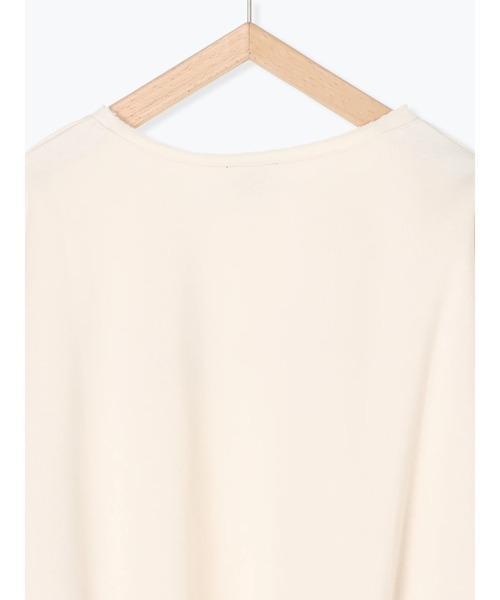 Samansa Mos2(サマンサ モスモス)の「【YALE UNIV.】裏起毛ラフカットスウェットトレーナー(Tシャツ/カットソー・レディース・イエロー/キナリ/ブルー・フリ-)」の16枚目の写真