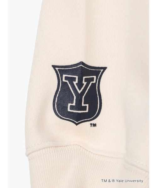 Samansa Mos2(サマンサ モスモス)の「【YALE UNIV.】裏起毛ラフカットスウェットトレーナー(Tシャツ/カットソー・レディース・イエロー/キナリ/ブルー・フリ-)」の18枚目の写真