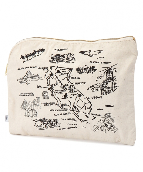 coen（コーエン）の「刺繍クラッチバッグ（クラッチバッグ・メンズ・オフホワイト・FREE）」の6枚目の写真