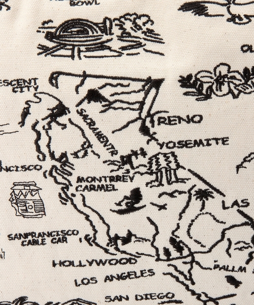 coen（コーエン）の「刺繍クラッチバッグ（クラッチバッグ・メンズ・オフホワイト・FREE）」の8枚目の写真