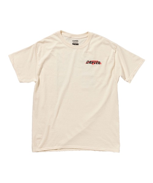 CAPITA(キャピタ)の「【CAPITA/キャピタ】ULTRAFEAR TEE / グラフィックTシャツ / ユニセックス バックプリント(Tシャツ/カットソー・メンズ・ナチュラル・SMALL/MEDIUM/LARGE/X-LARGE)」の2枚目の写真