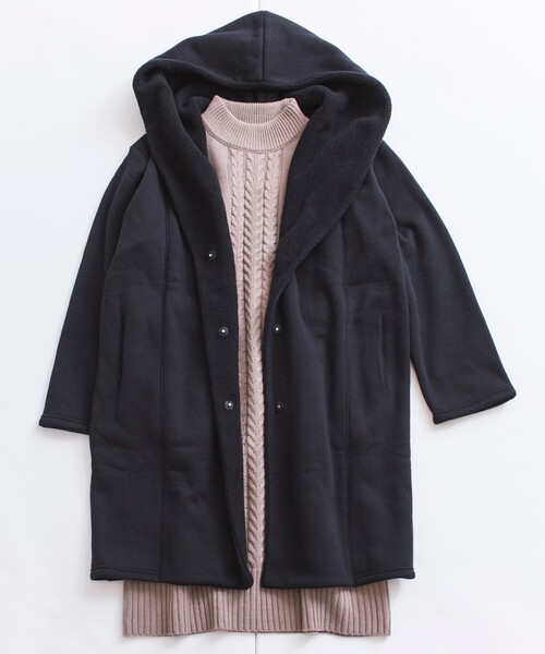 DRESKIP(ドレスキップ)の「◆【2点セット】裏ボアコート&ニットワンピースセット(その他アウター・レディース・ブラック/グレー・02/03)」の20枚目の写真