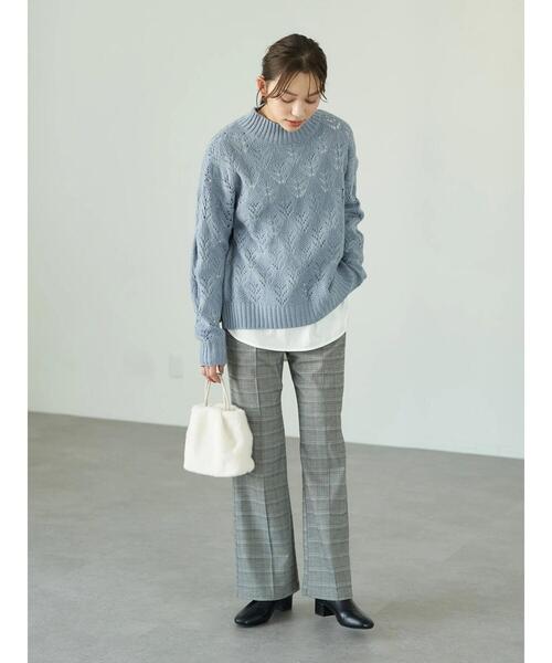 earth music&ecology（アースミュージックアンドエコロジー）の「ラウンドヘムカットチュニック（Tシャツ/カットソー・レディース・オフホワイト・FREE）」の10枚目の写真