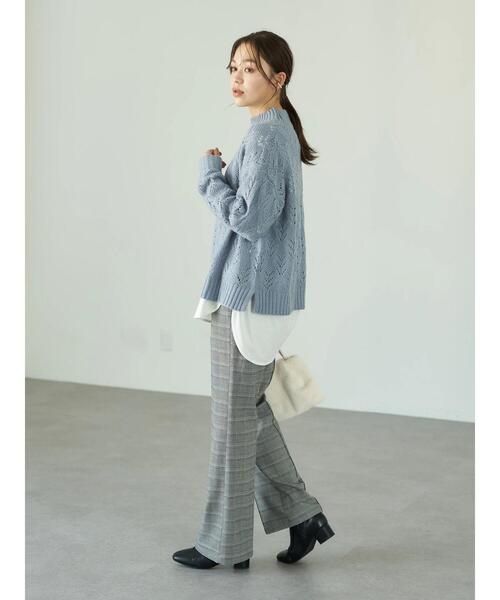 earth music&ecology（アースミュージックアンドエコロジー）の「ラウンドヘムカットチュニック（Tシャツ/カットソー・レディース・オフホワイト・FREE）」の11枚目の写真