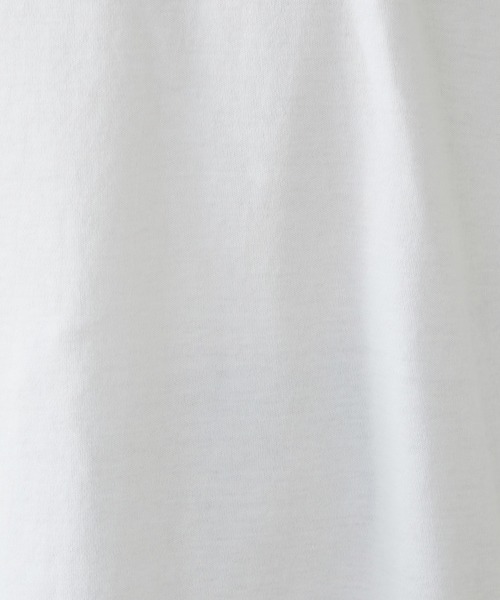 COMME CA ISM（コムサイズム）の「ドロップショルダー　Ｔシャツ（Tシャツ/カットソー・レディース・ホワイト/ブラック・MEDIUM/LARGE）」の12枚目の写真