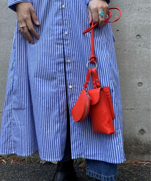 CIAOPANIC（チャオパニック）の「マルチショルダーバッグ（ショルダーバッグ・レディース・ブラック/オレンジ/ブルー・FREE）」の12枚目の写真